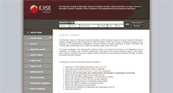 Desktop Screenshot of ejise.com