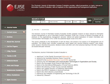 Tablet Screenshot of ejise.com